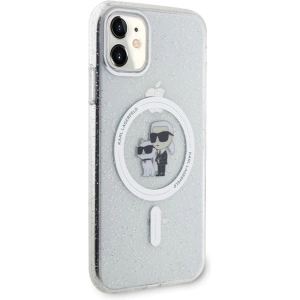 Hurtownia GSM - Etui Karl Lagerfeld KLHMN61HGKCNOT Apple iPhone 11/XR hardcase Karl&Choupette Glitter MagSafe transparent - KLD1624 - {ean13} - Hurt