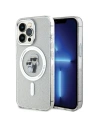 Karl Lagerfeld KLHMP13LHGKCNOT Apple iPhone 13/13 Pro hardcase Karl&Choupette Glitter MagSafe transparent