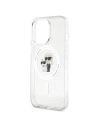 Hurtownia GSM - Etui Karl Lagerfeld KLHMP13LHGKCNOT Apple iPhone 13/13 Pro kemény tok Karl&Choupette Glitter MagSafe átlátszó - KLD1625 - {ean13} - Hurt