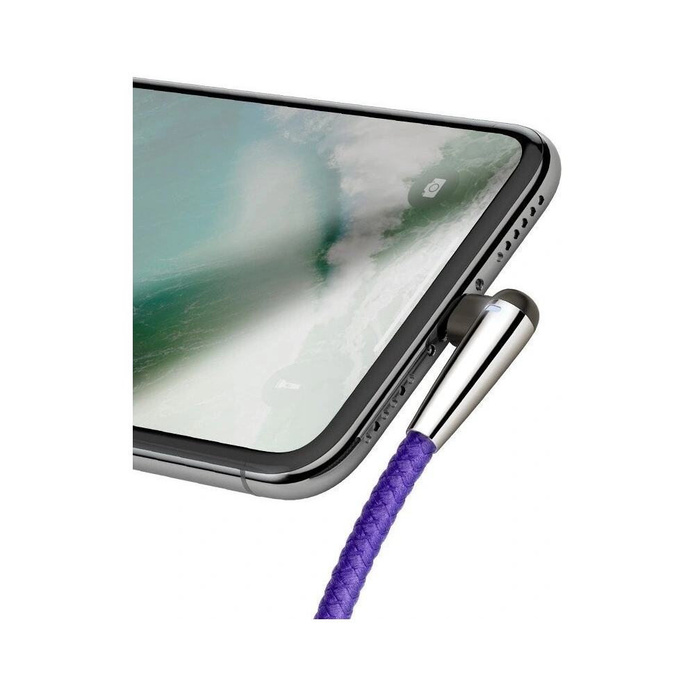 Wholesale Baseus USB to Lightning MVP 2.4A 1m Cable Purple - BSU173PRP - {ean13} - Hurt