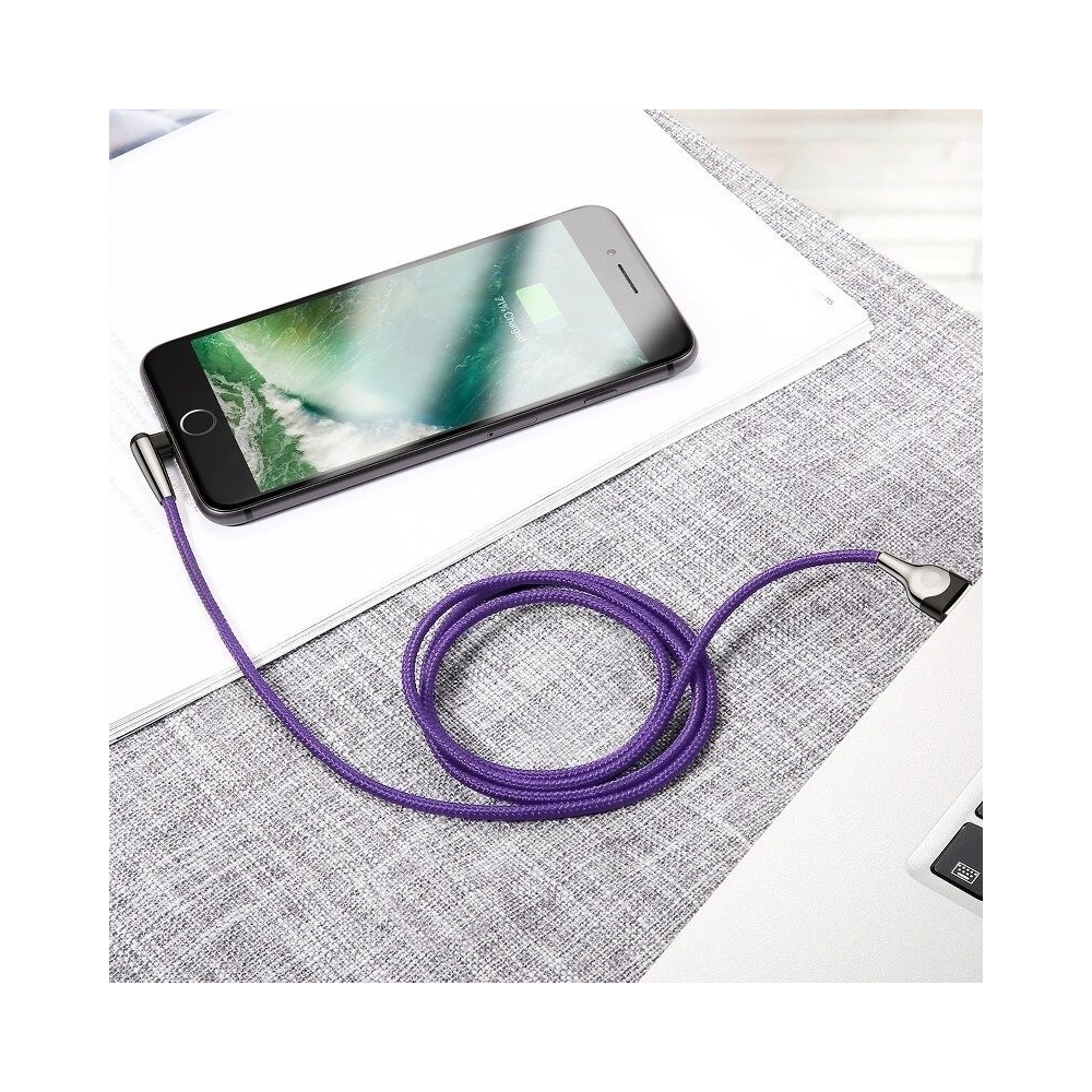 Wholesale Baseus USB to Lightning MVP 2.4A 1m Cable Purple - BSU173PRP - {ean13} - Hurt