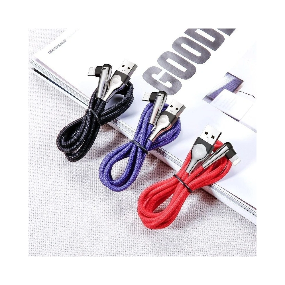 Wholesale Baseus USB to Lightning MVP 2.4A 1m Cable Purple - BSU173PRP - {ean13} - Hurt