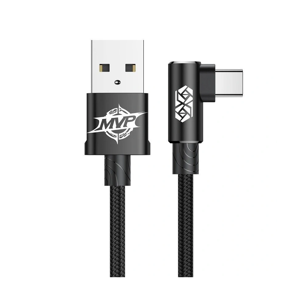 Hurtownia GSM - USB Type-C Winkelkabel Baseus MVP Elbow 2A 1 Meter - schwarz - BSU174BLK - {ean13} - Hurt