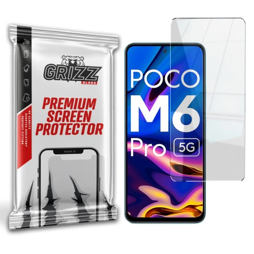 Szkło hybrydowe GrizzGlass HybridGlass do Xiaomi POCO M6 Pro 5G - POCO M6 Pro 5G - GrizzGlass