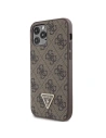 Hurtownia GSM - Guess Apple Tasche GUHCP12MP4TDSCPW iPhone 12/12 Pro Hartschalenkoffer Crossbody 4G Metall Logo braun/braun - GUE2726 - {ean13} - Hurt