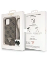 Hurtownia GSM - Guess Apple Caz GUHCP12MP4TDSCPW iPhone 12/12 Pro hardcase Crossbody 4G Metal Logo maro/maro - GUE2726 - {ean13} - Hurt