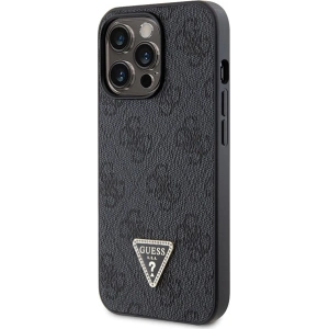 Etui Guess GUHCP13LP4TDSCPK Apple iPhone 13/13 Pro hardcase Crossbody 4G Metal Logo czarny/black