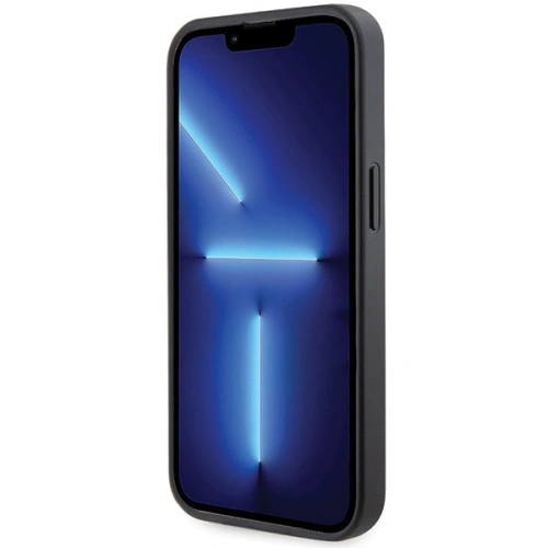 Etui Guess GUHCP13LP4TDSCPK Apple iPhone 13/13 Pro hardcase Crossbody 4G Metal Logo czarny/black