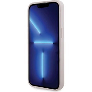 Etui Guess GUHCP13LP4TDSCPP Apple iPhone 13/13 Pro hardcase Crossbody 4G Metal Logo różowy/pink