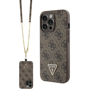 Hurtownia GSM - Etui Guess GUHCP13LP4TDSCPW Apple iPhone 13/13 Pro Hardcase Crossbody 4G Metal Logo braun/brown - GUE2730 - {ean13} - Hurt