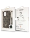Hurtownia GSM - Etui Guess GUHCP13LP4TDSCPW Apple iPhone 13/13 Pro hardcase Crossbody 4G Metal Logo brązowy/brown - GUE2730 - {ean13} - Hurt
