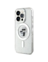 Hurtownia GSM - Etui Karl Lagerfeld KLHMP14LHGKCNOT Apple iPhone 14 Pro kemény tok Karl&Choupette Glitter MagSafe átlátszó - KLD1627 - {ean13} - Hurt
