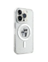 Hurtownia GSM - Etui Karl Lagerfeld KLHMP14LHGKCNOT Apple iPhone 14 Pro kemény tok Karl&Choupette Glitter MagSafe átlátszó - KLD1627 - {ean13} - Hurt