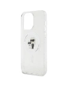 Hurtownia GSM - Etui Karl Lagerfeld KLHMP14XHGKCNOT Apple iPhone 14 Pro Max kemény tok Karl&Choupette Glitter MagSafe átlátszó - KLD1628 - {ean13} - Hurt