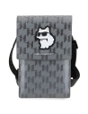 Hurtownia GSM - Torebka Karl Lagerfeld KLWBSAKHPCG Saffiano Monogram Choupette srebrny/silver - KLD1630 - {ean13} - Hurt