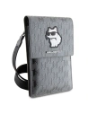 Hurtownia GSM - Torebka Karl Lagerfeld KLWBSAKHPCG Saffiano Monogram Choupette srebrny/silver - KLD1630 - {ean13} - Hurt