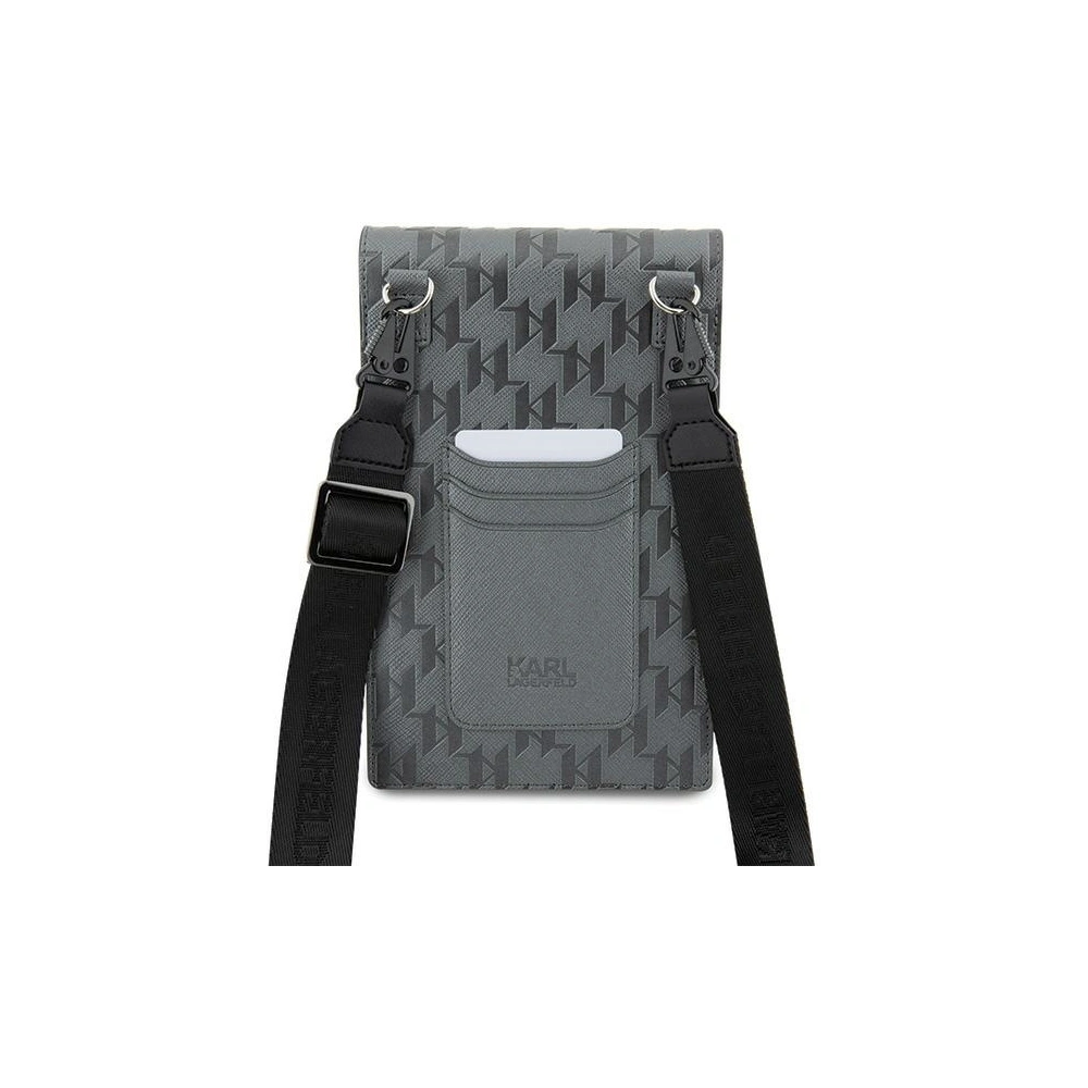 Hurtownia GSM - Torebka Karl Lagerfeld KLWBSAKHPCG Saffiano Monogram Choupette srebrny/silver - KLD1630 - {ean13} - Hurt