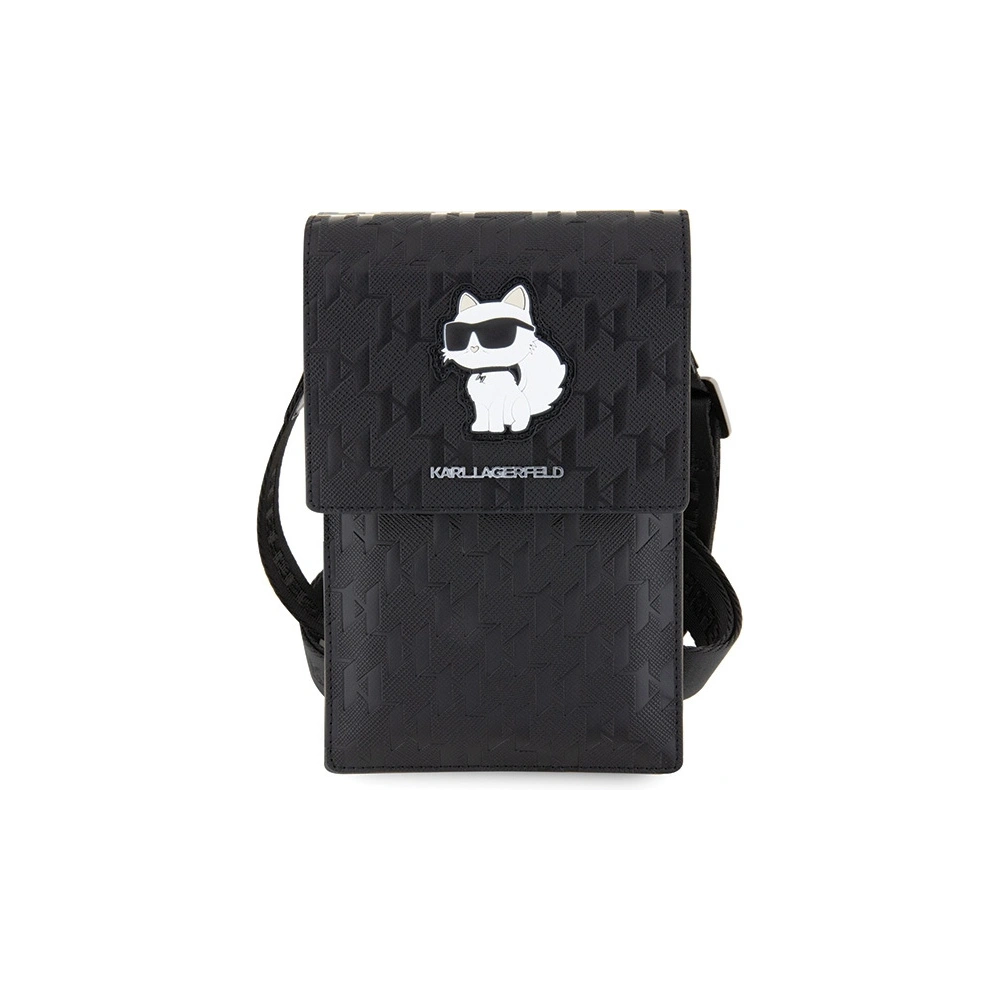 Hurtownia GSM - Táska Karl Lagerfeld KLWBSAKHPCK Saffiano Monogram Choupette fekete/black - KLD1631 - {ean13} - Hurt