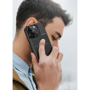 Hurtownia GSM - Etui Dux Ducis RFID Rafi Mag Apple iPhone 15 Pro Max MagSafe peněženka s podložkou 3w1 černé - DDS1801 - {ean13} - Hurt