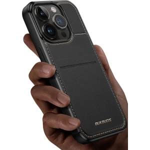 Hurtownia GSM - Etui Dux Ducis RFID Rafi Mag Apple iPhone 15 Pro Max MagSafe peněženka s podložkou 3w1 černé - DDS1801 - {ean13} - Hurt