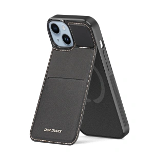 Hurtownia GSM - Etui Dux Ducis RFID Rafi MagApple iPhone 15 Plus / 14 Plus MagSafe Geldbeutel mit Ständer 3w1 schwarz - DDS1803 - {ean13} - Hurt