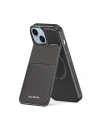 Hurtownia GSM - Dux Ducis RFID Rafi MagApple iPhone 15 Plus / 14 Plus MagSafe pénztárca állványtartóval 3w1 fekete - DDS1803 - {ean13} - Hurt