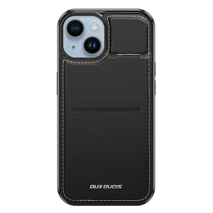 Hurtownia GSM - Dux Ducis RFID Rafi MagApple iPhone 15 Plus / 14 Plus MagSafe pénztárca állványtartóval 3w1 fekete - DDS1803 - {ean13} - Hurt