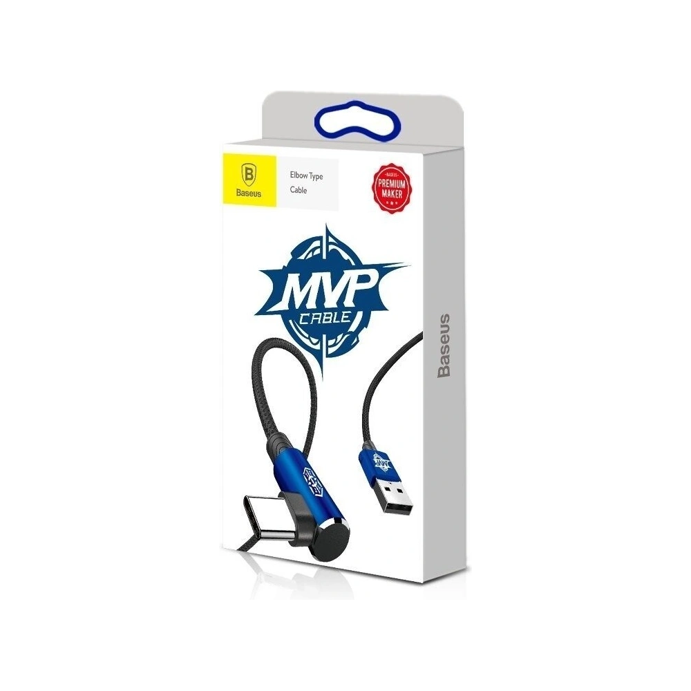 Hurtownia GSM - USB Type-C Winkelkabel Baseus MVP Elbow 2A 1 Meter - blau - BSU175BLU - {ean13} - Hurt