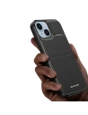 Hurtownia GSM - Dux Ducis RFID Rafi Mag tok Apple iPhone 15 MagSafe pénztárca állvánnyal 3w1 fekete - DDS1804 - {ean13} - Hurt