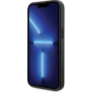 Etui Guess GUHCP13MP4TDSCPK Apple iPhone 13 hardcase Crossbody 4G Metal Logo czarny/black