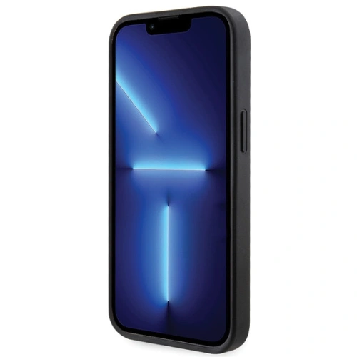 Etui Guess GUHCP13MP4TDSCPK Apple iPhone 13 hardcase Crossbody 4G Metal Logo czarny/black