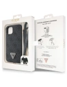 Etui Guess GUHCP13MP4TDSCPK Apple iPhone 13 hardcase Crossbody 4G Metal Logo czarny/black