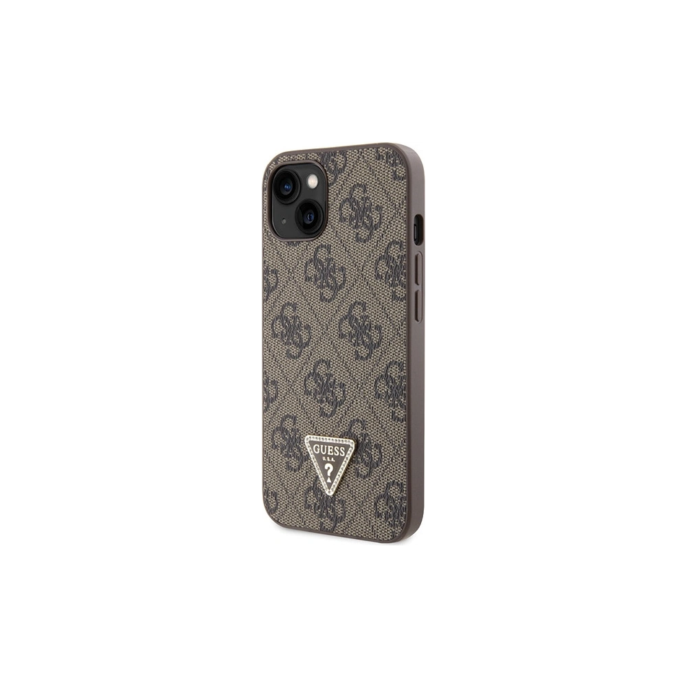 Hurtownia GSM - Etui Guess GUHCP13MP4TDSCPW Apple iPhone 13 keménytok Crossbody 4G Fém Logó barna/brown - GUE2733 - {ean13} - Hurt