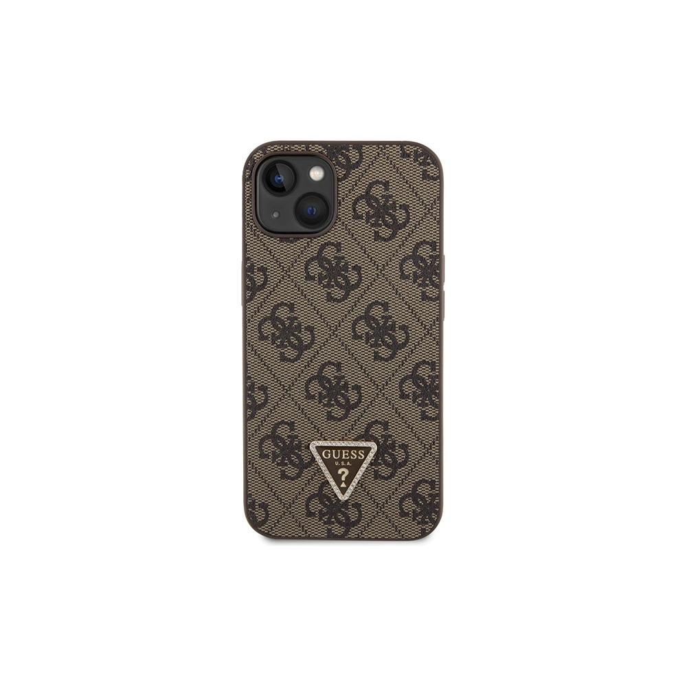 Hurtownia GSM - Etui Guess GUHCP13MP4TDSCPW Apple iPhone 13 hardcase Crossbody 4G Metal Logo hnědý/brown - GUE2733 - {ean13} - Hurt