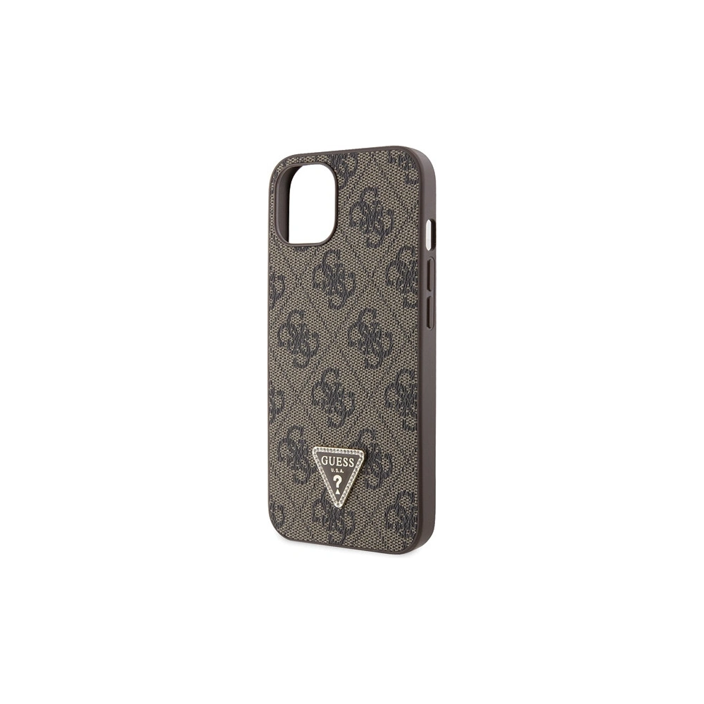 Hurtownia GSM - Etui Guess GUHCP13MP4TDSCPW Apple iPhone 13 keménytok Crossbody 4G Fém Logó barna/brown - GUE2733 - {ean13} - Hurt