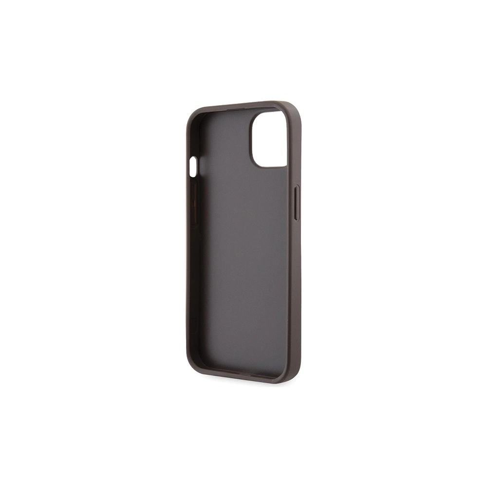 Hurtownia GSM - Etui Guess GUHCP13MP4TDSCPW Apple iPhone 13 keménytok Crossbody 4G Fém Logó barna/brown - GUE2733 - {ean13} - Hurt
