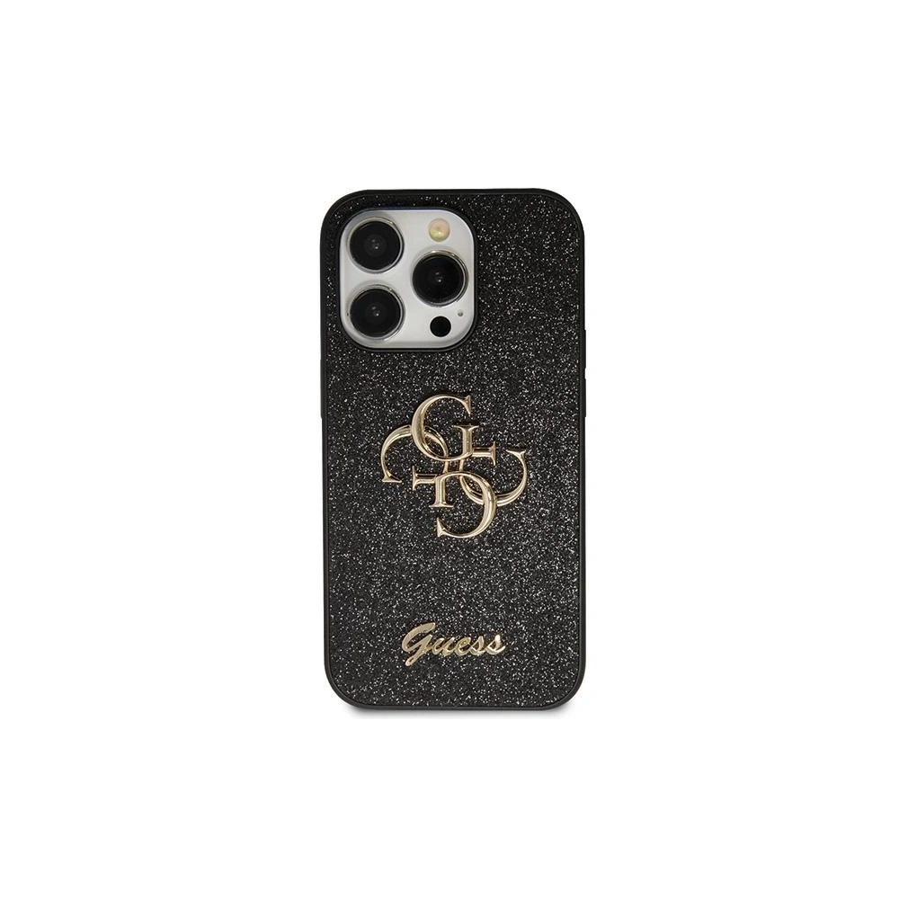 Hurtownia GSM - Etui Guess GUHCP13XHG4SGK Apple iPhone 13 Pro Max kemény tok Glitter Script Big 4G fekete/black - GUE2734 - {ean13} - Hurt