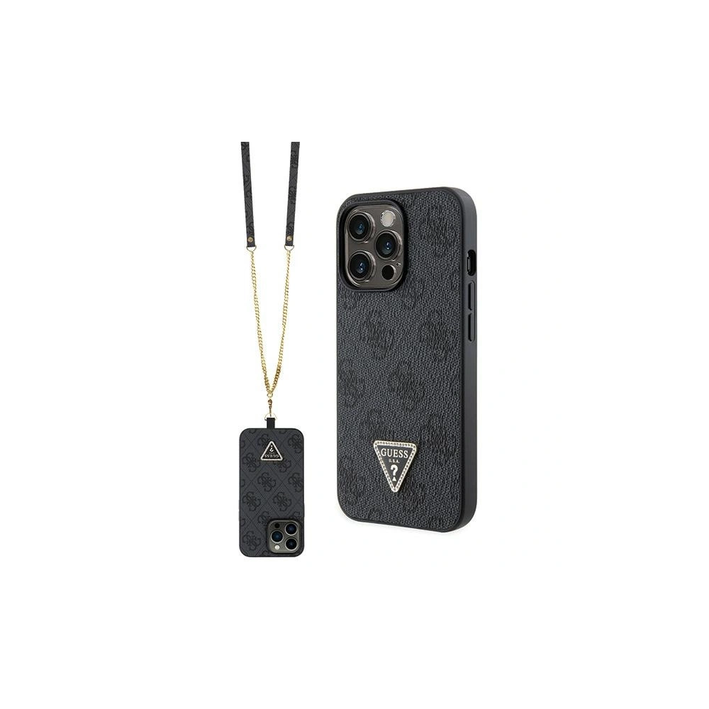 Hurtownia GSM - Etui Guess GUHCP13XP4TDSCPK Apple iPhone 13 Pro Max hardcase Crossbody 4G Metal Logo černý/black - GUE2735 - {ean13} - Hurt