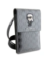 Hurtownia GSM - Torebă Karl Lagerfeld KLWBSAKHPKG Saffiano Monogram Ikonik argintie/silver - KLD1632 - {ean13} - Hurt