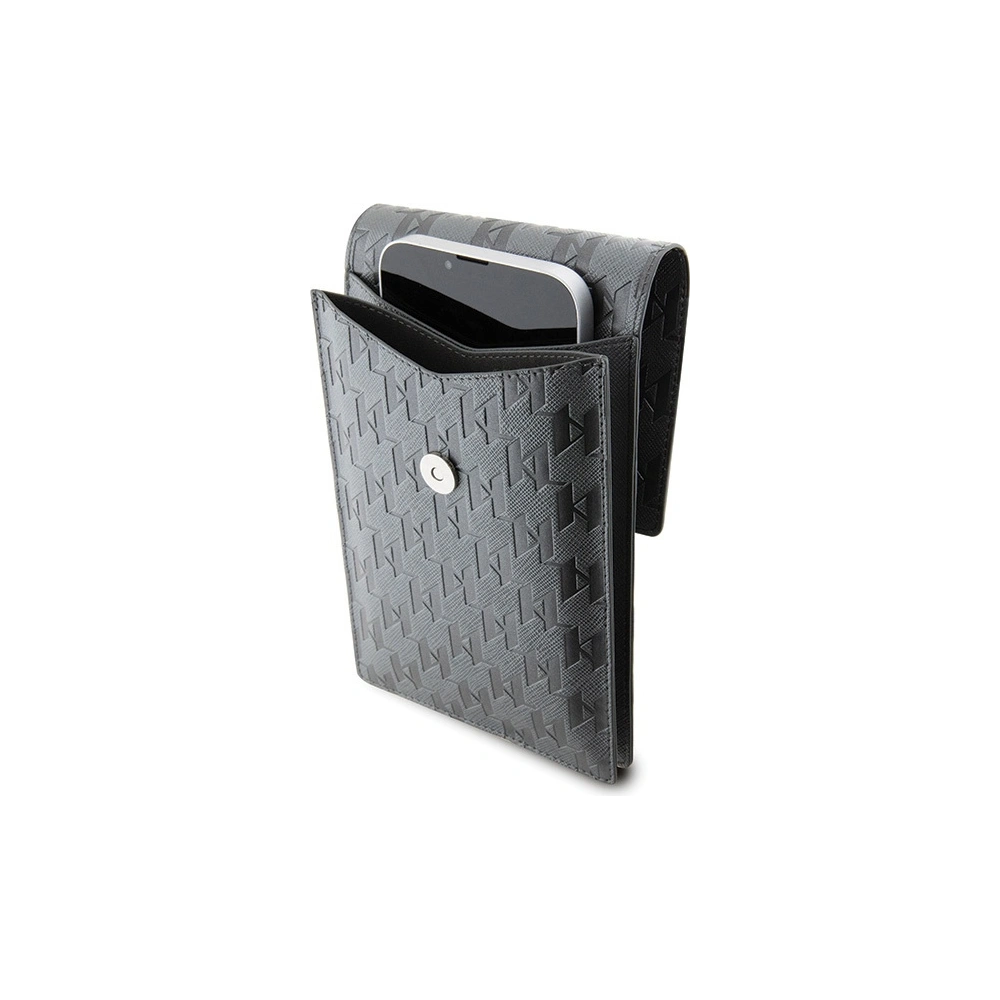 Hurtownia GSM - Torebă Karl Lagerfeld KLWBSAKHPKG Saffiano Monogram Ikonik argintie/silver - KLD1632 - {ean13} - Hurt