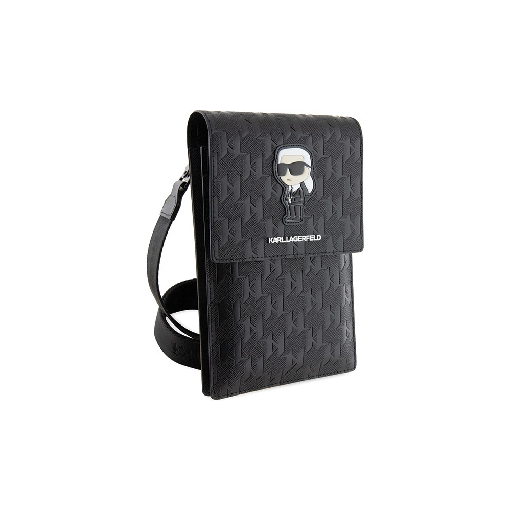 Hurtownia GSM - Torebka Karl Lagerfeld KLWBSAKHPKK Saffiano Monogram Ikonik czarny/black - KLD1633 - {ean13} - Hurt