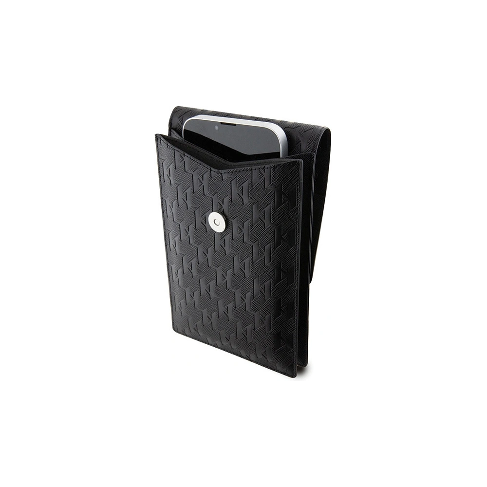 Hurtownia GSM - Táska Karl Lagerfeld KLWBSAKHPKK Saffiano Monogram Ikonik fekete/black - KLD1633 - {ean13} - Hurt