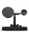 Indukciós töltő AWEI W22 15W Gyors Töltés 4w1 fekete/black