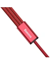 Hurtownia GSM - Kabel USB Baseus Rapid 3w1 Typ C / Lightning / Micro 3A 1,2M - czerwony - BSU176RED - {ean13} - Hurt