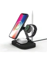 Hurtownia GSM - Indukční nabíječka AWEI W22 15W Rychlé nabíjení 4w1 černá/black - AWEI150 - {ean13} - Hurt