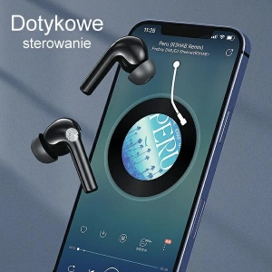 Hurtownia GSM - Słuchawki AWEI Bluetooth 5.3 T1 Pro + stacja dokująca czarno-zielony/black-green - AWEI152 - {ean13} - Hurt