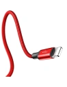 Hurtownia GSM - Kabel USB Baseus Rapid 3w1 Typ C / Lightning / Micro 3A 1,2M - czerwony - BSU176RED - {ean13} - Hurt