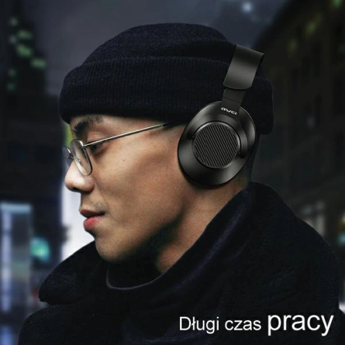 Słuchawki nauszne AWEI A997 Pro ANC Bluetooth czarny/black
