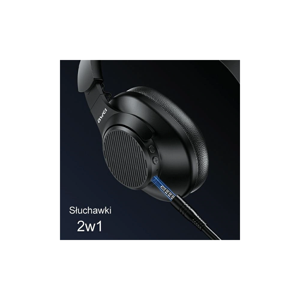 Hurtownia GSM - Sluchátka přes hlavu AWEI A997 Pro ANC Bluetooth černá/black - AWEI153 - {ean13} - Hurt