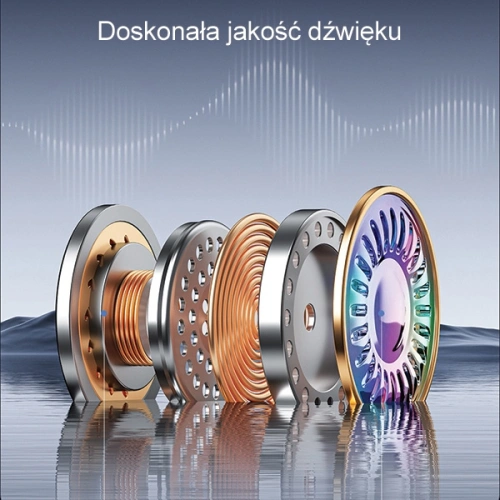 Słuchawki nauszne AWEI A997BL Bluetooth czarny/black